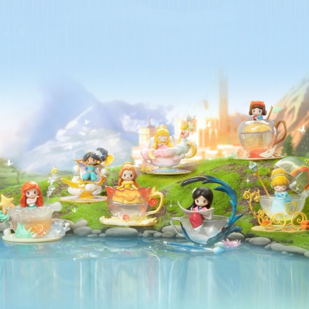 Belle within Rose Teacup (Disney princess teacup D-baby series bind box) - Picture 11 of 11